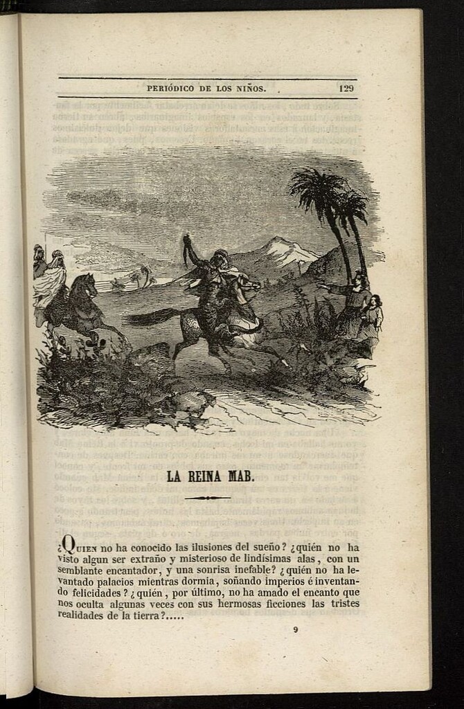 Miniatura de El Mentor de la Infancia de 1845, tomo IV, nº 9