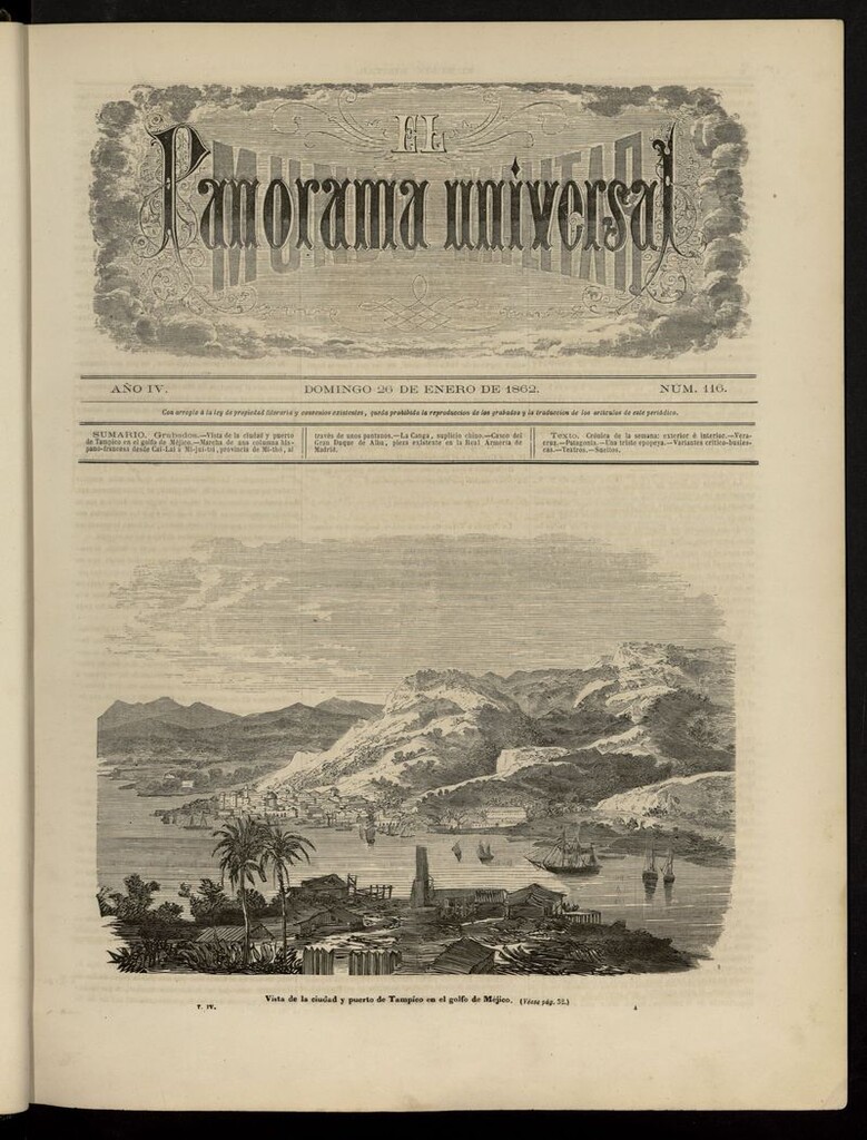 Miniatura de El Mundo Militar: panorama universal del 26 de enero de 1862