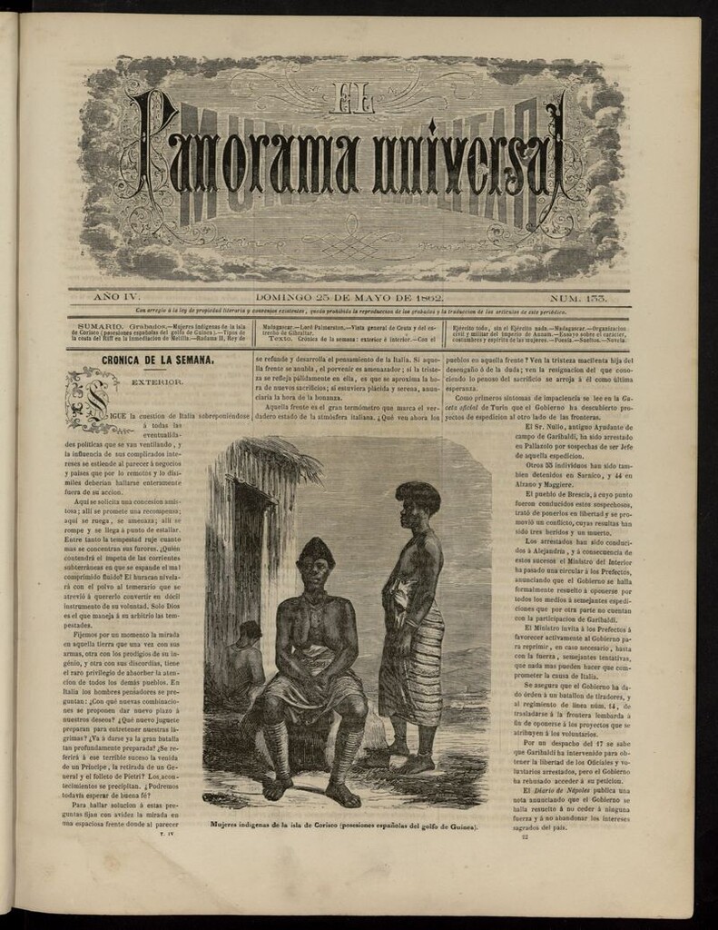 Miniatura de El Mundo Militar: panorama universal del 25 de mayo de 1862