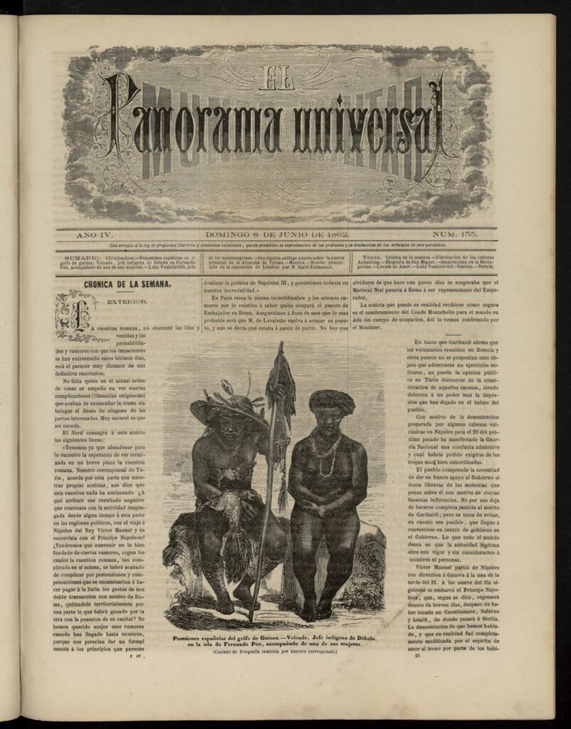 Miniatura de El Mundo Militar: panorama universal del 8 de junio de 1862