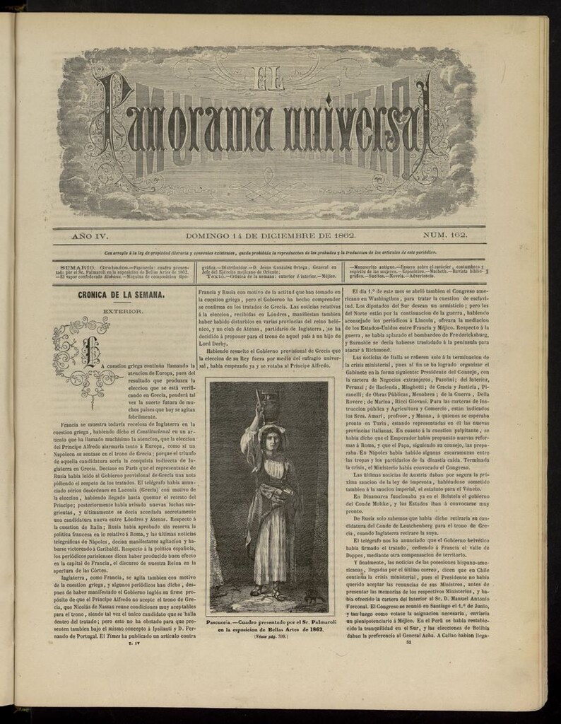 Miniatura de El Mundo Militar: panorama universal del 14 de diciembre de 1862