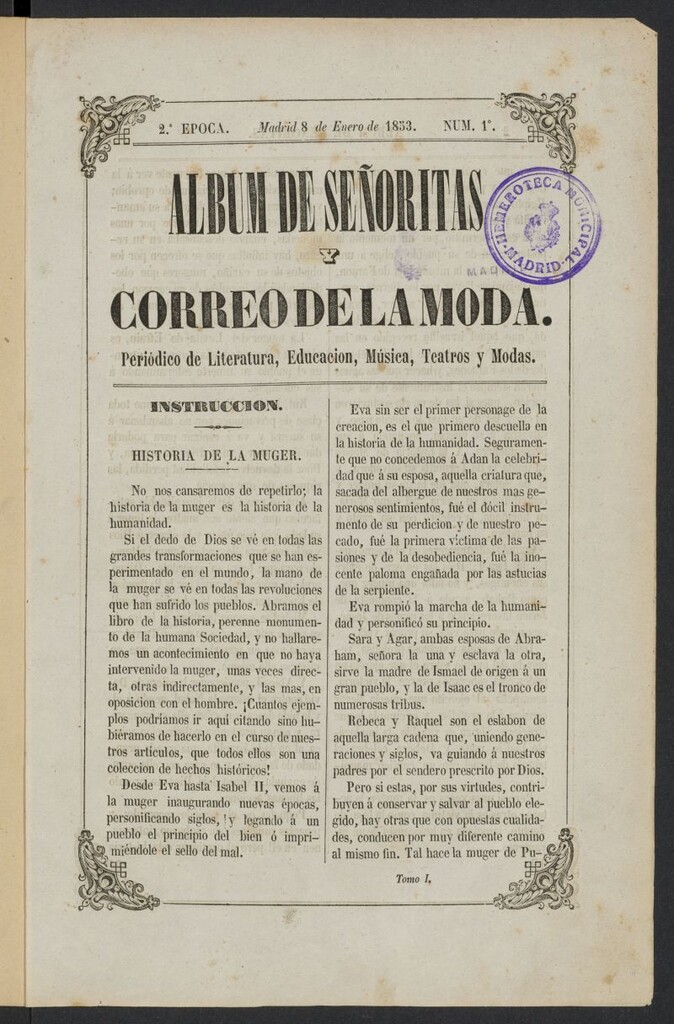 Miniatura de Album de señoritas y correo de la moda
