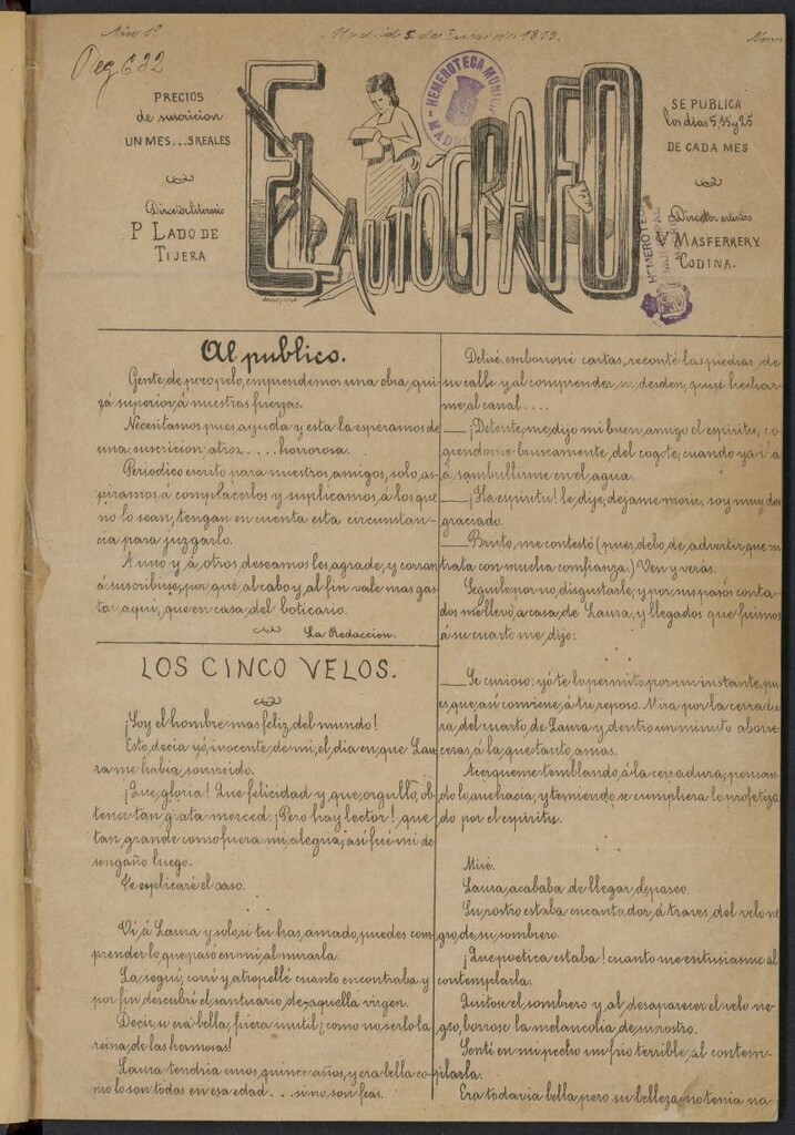 Miniatura de EL Autógrafo