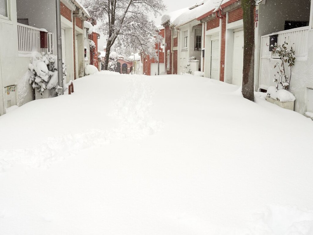 Miniatura de Calle Alcancía cubierta de nieve