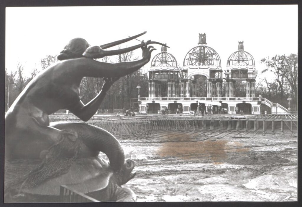 Miniatura de Decorados para la película El fabuloso mundo del circo
