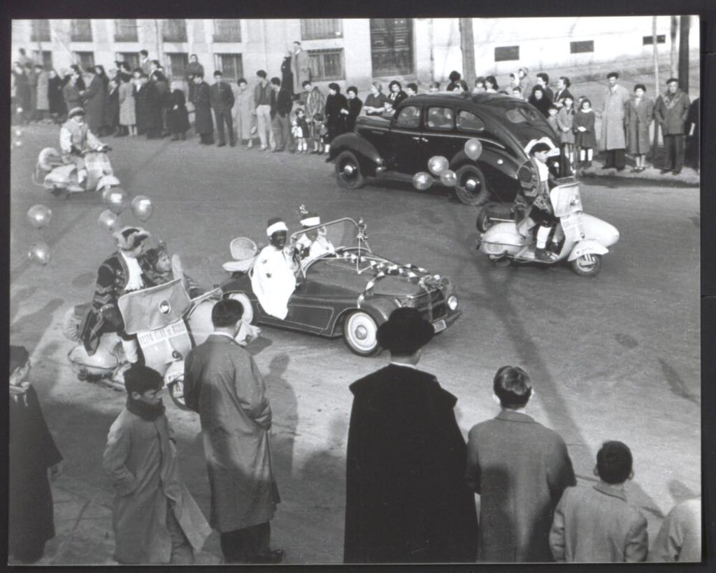 Miniatura de Cabalgata de los Reyes Magos