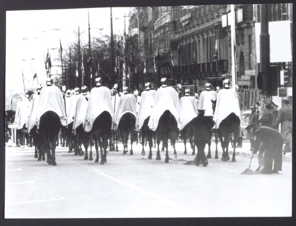 Miniatura de Escolta de guardias a caballo