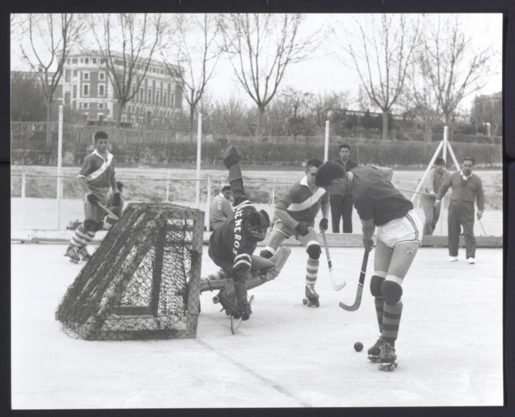 Miniatura de Partido de hockey masculino sobre ruedas