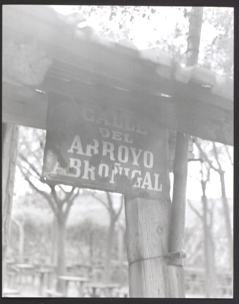 Miniatura de Placa de la calle Arroyo del Abroñigal