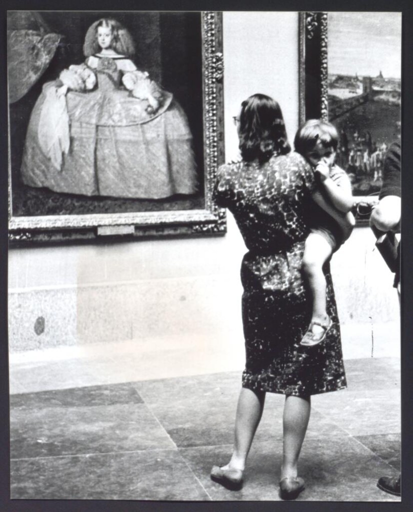 Miniatura de Visitantes en el Museo Nacional del Prado