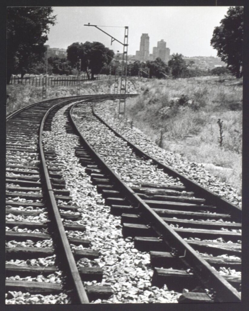 Miniatura de Entrada del ferrocarril a Madrid