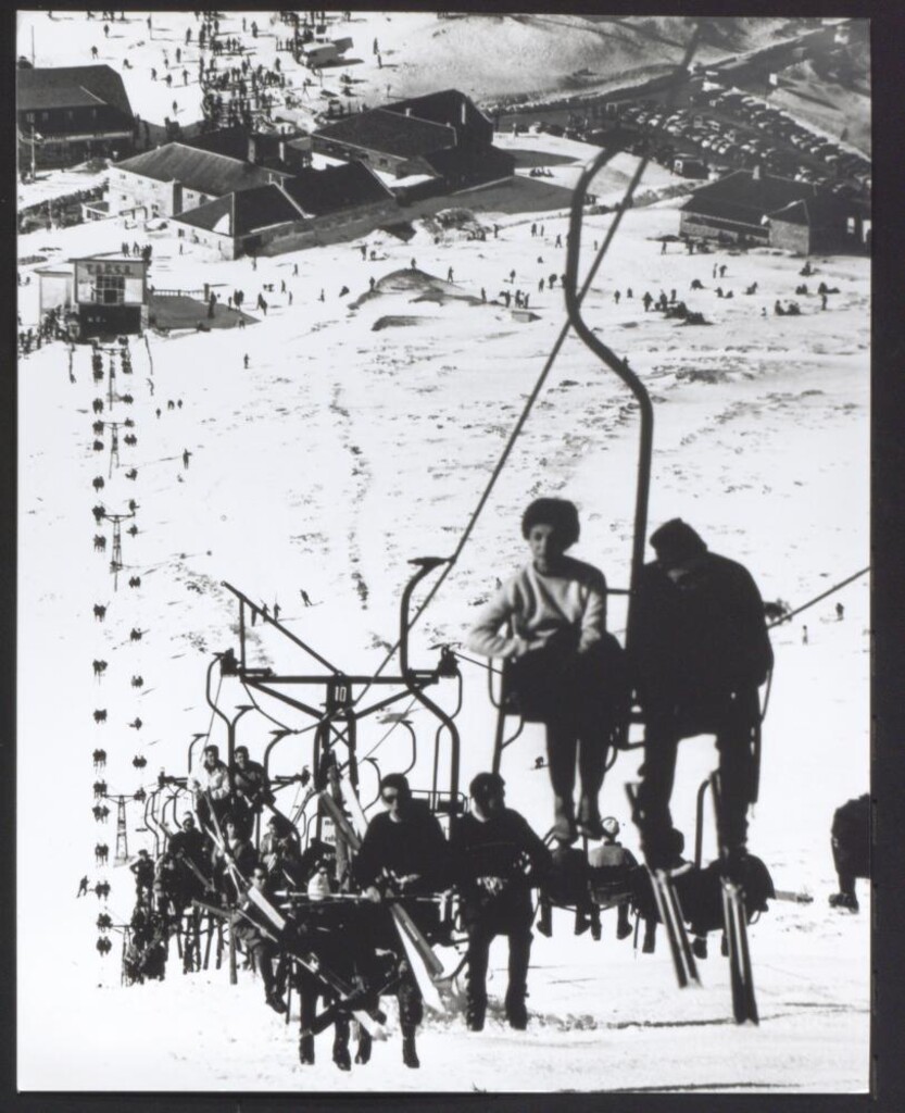 Miniatura de Telesilla del puerto de Navacerrada