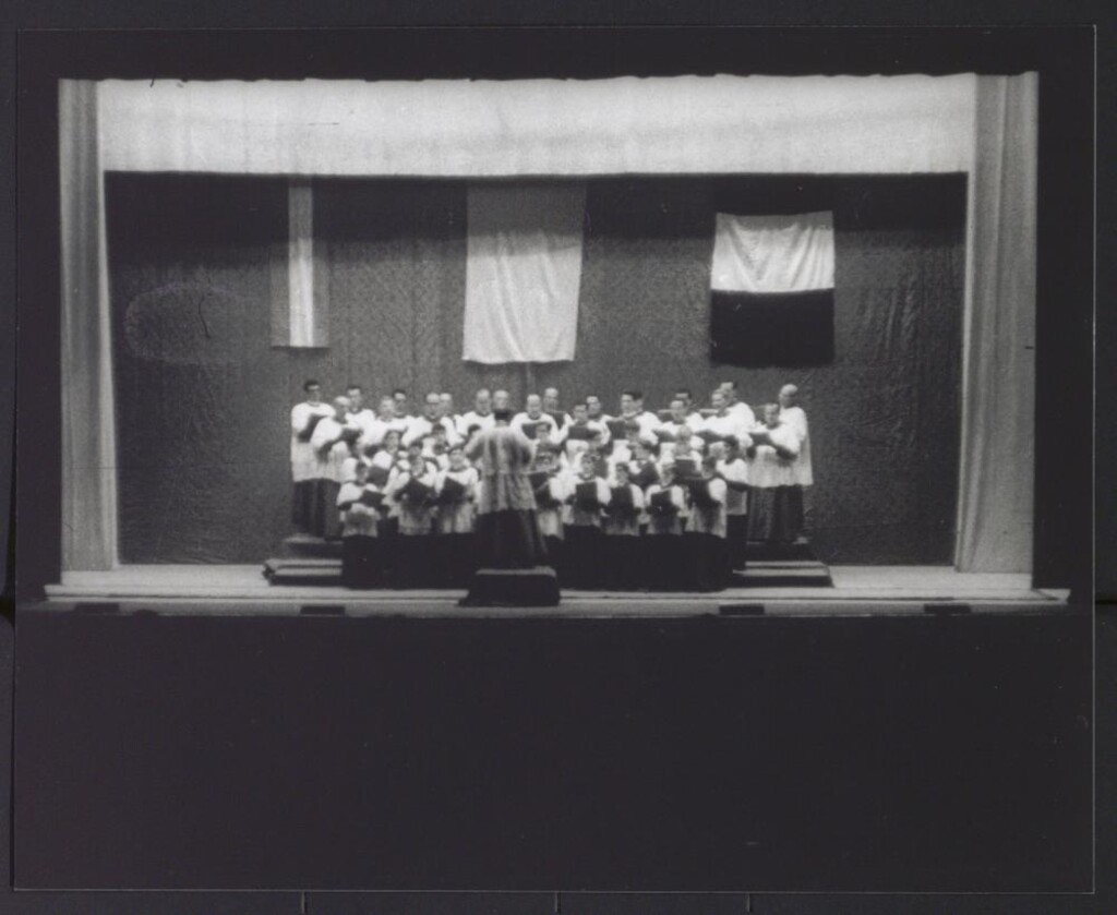 Miniatura de Concierto del coro del Vaticano en el Teatro Monumental
