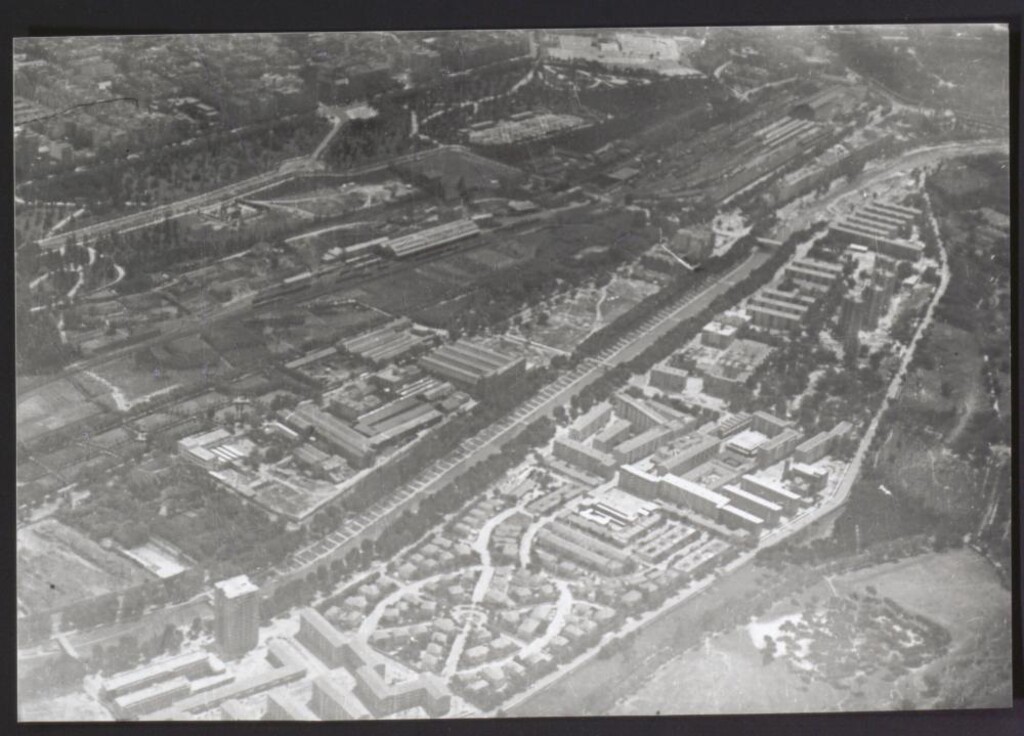 Miniatura de Vista aérea río Manzanares