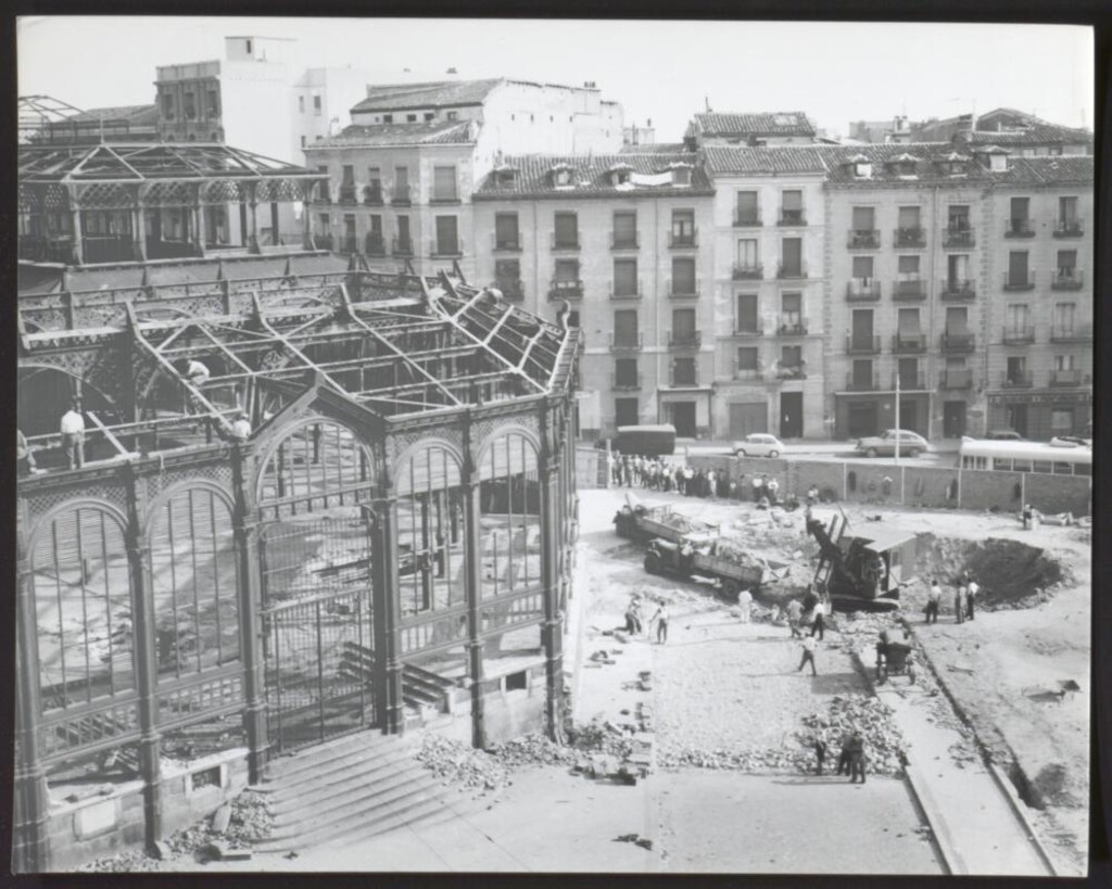 Miniatura de Derribo del Mercado de la Cebada