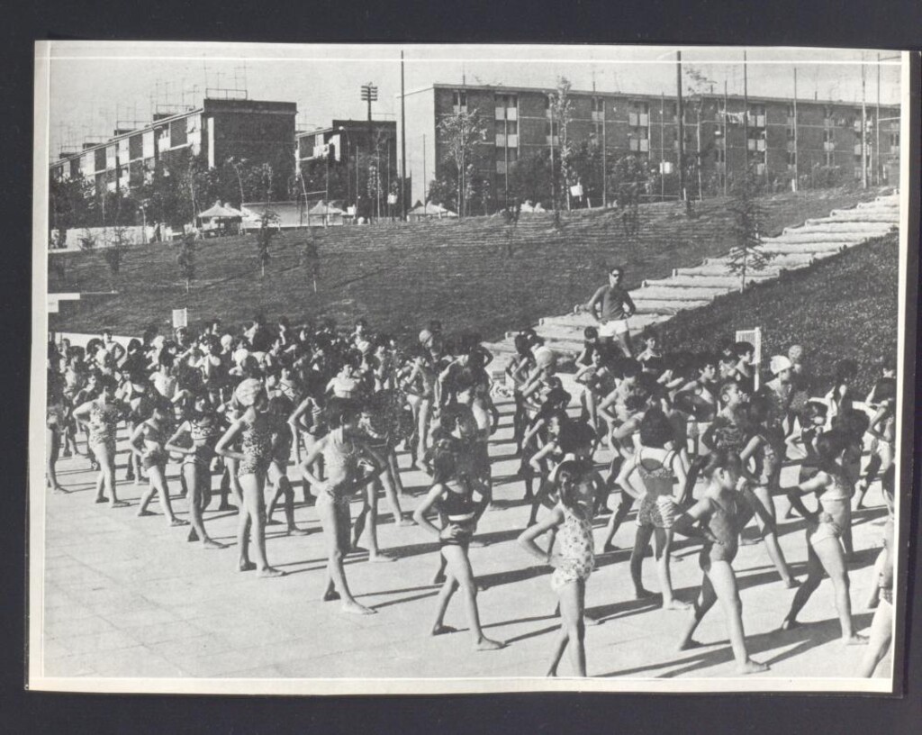 Miniatura de Desfile en una demostración deportiva en acto municipal