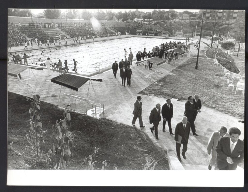 Miniatura de Autoridades en una demostración deportiva Municipal