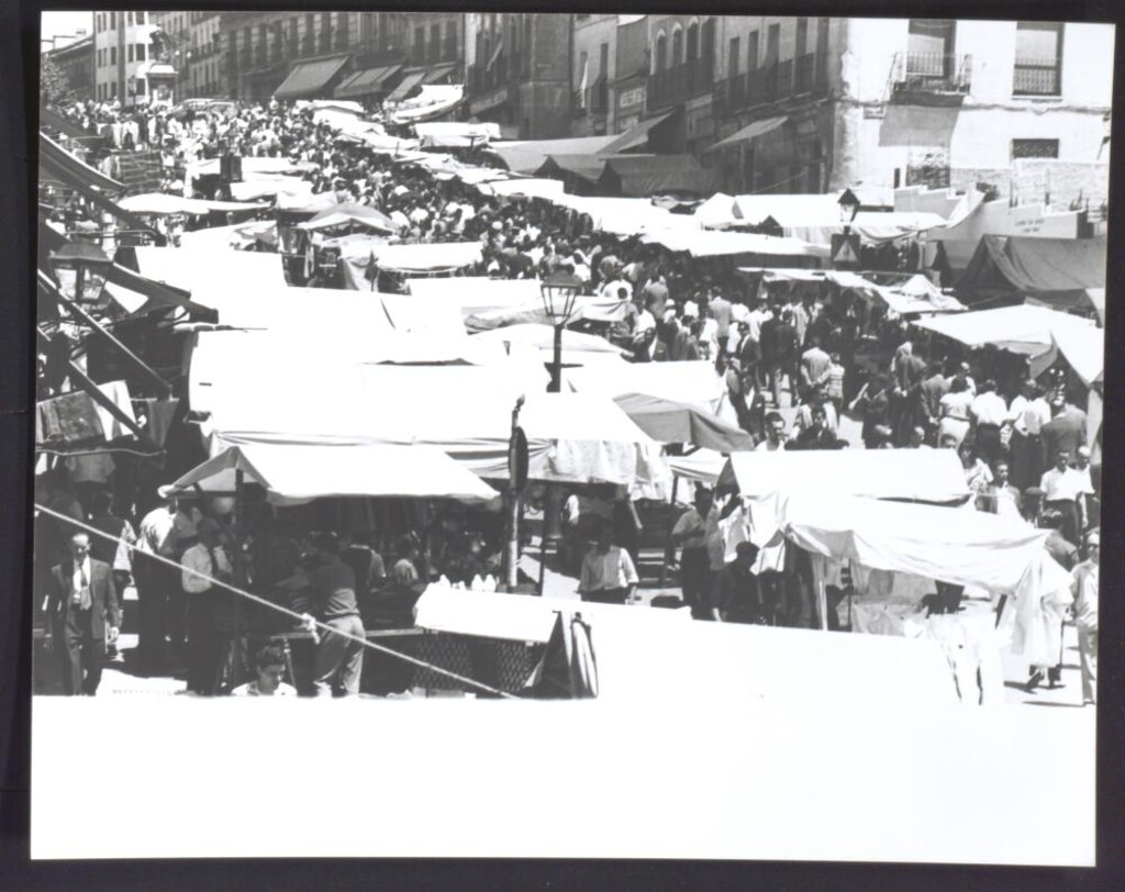 Miniatura de Puestos de El Rastro en la Ribera de Curtidores
