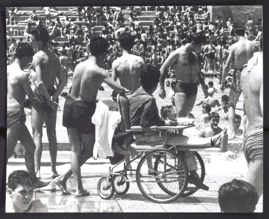 Miniatura de Bañistas en el Parque Sindical