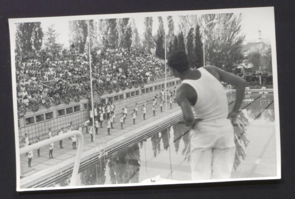 Miniatura de Desfile en una demostración deportiva en acto municipal