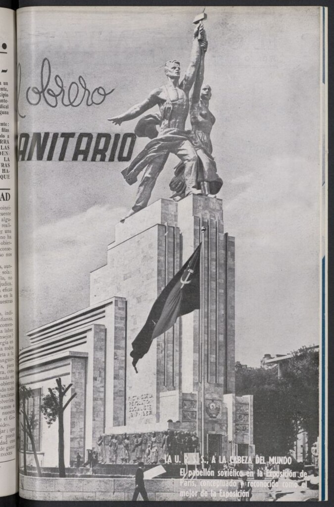 Miniatura de El Obrero Sanitario de agosto de 1937