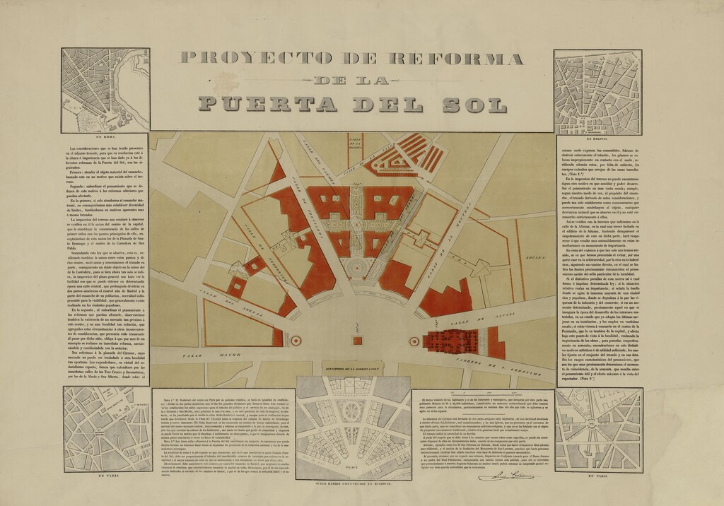 Miniatura de Proyecto de reforma de la Puerta del Sol