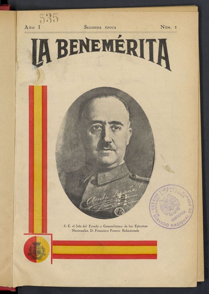 Miniatura de La Benemerita : revista profesional