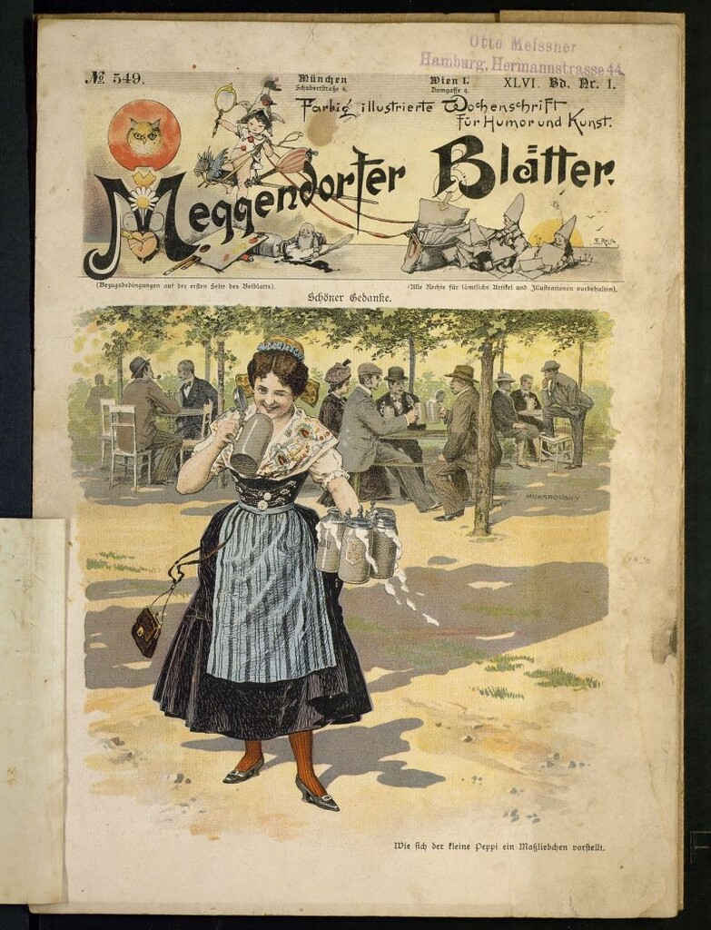 Miniatura de Meggendorfer´s Humoristiche Blätter