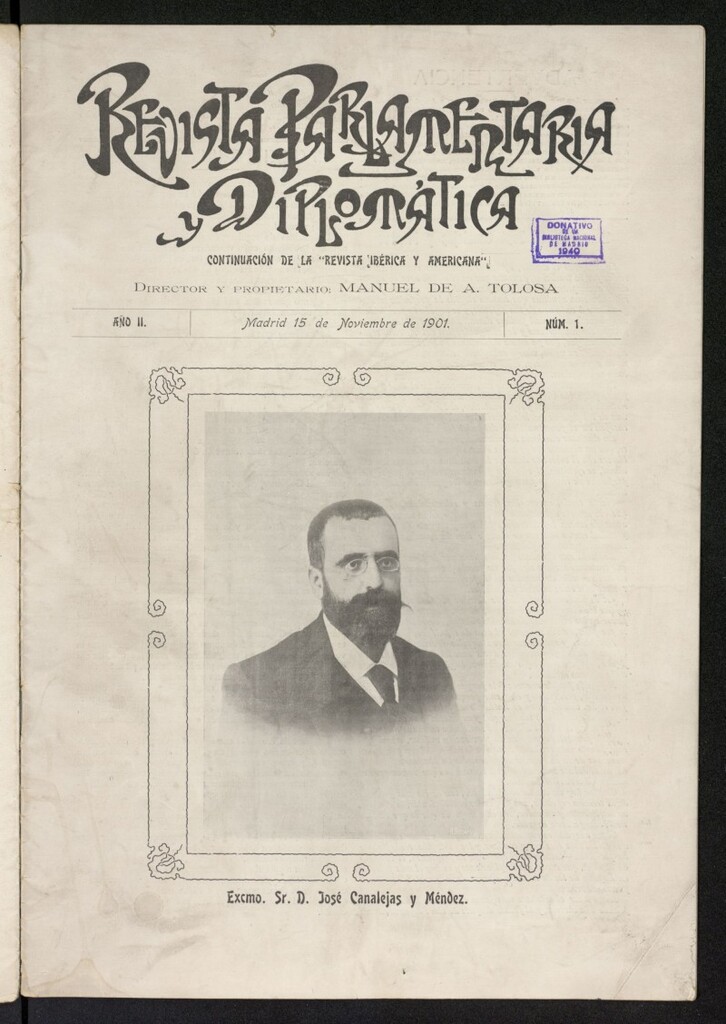 Miniatura de Revista Parlamentaria y Diplomática