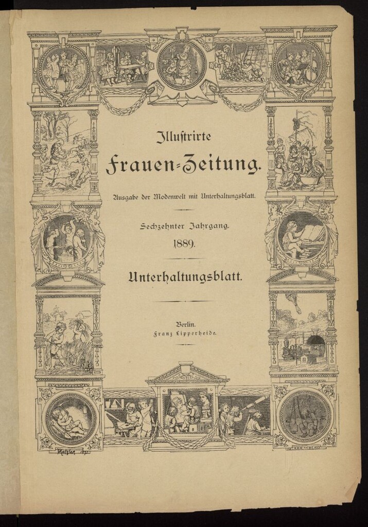 Miniatura de Illustrierte Frauen Zeitung