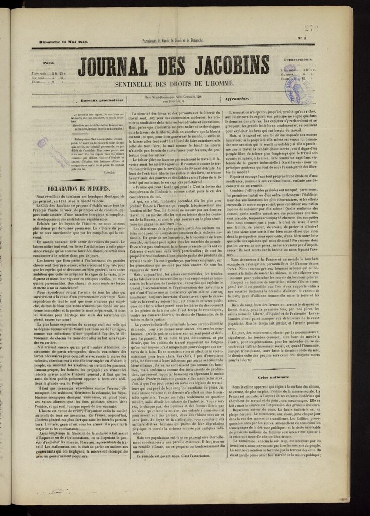 Miniatura de Journal des Jacobins