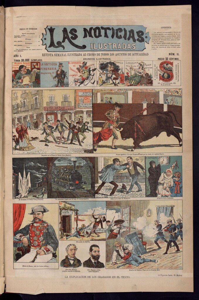 Miniatura de Las Noticias Ilustradas: revista semanal ilustrada de todos los asuntos de actualidad