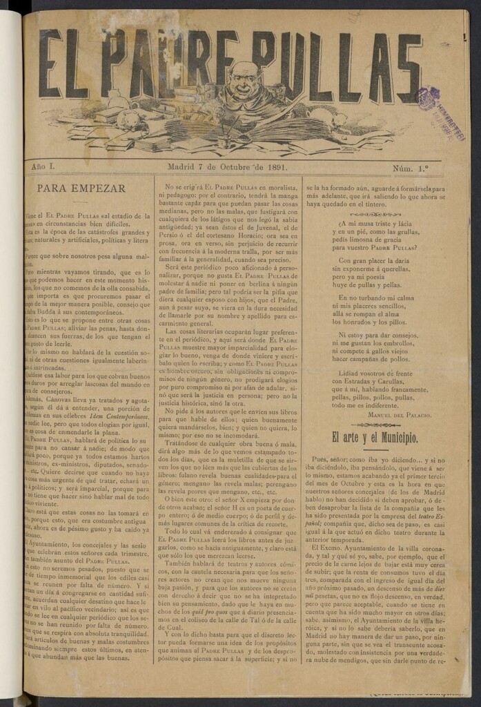 Miniatura de El Padre Pullas