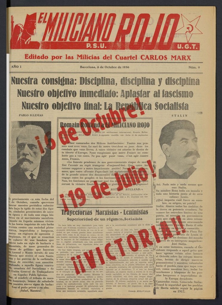 Miniatura de El Miliciano Rojo