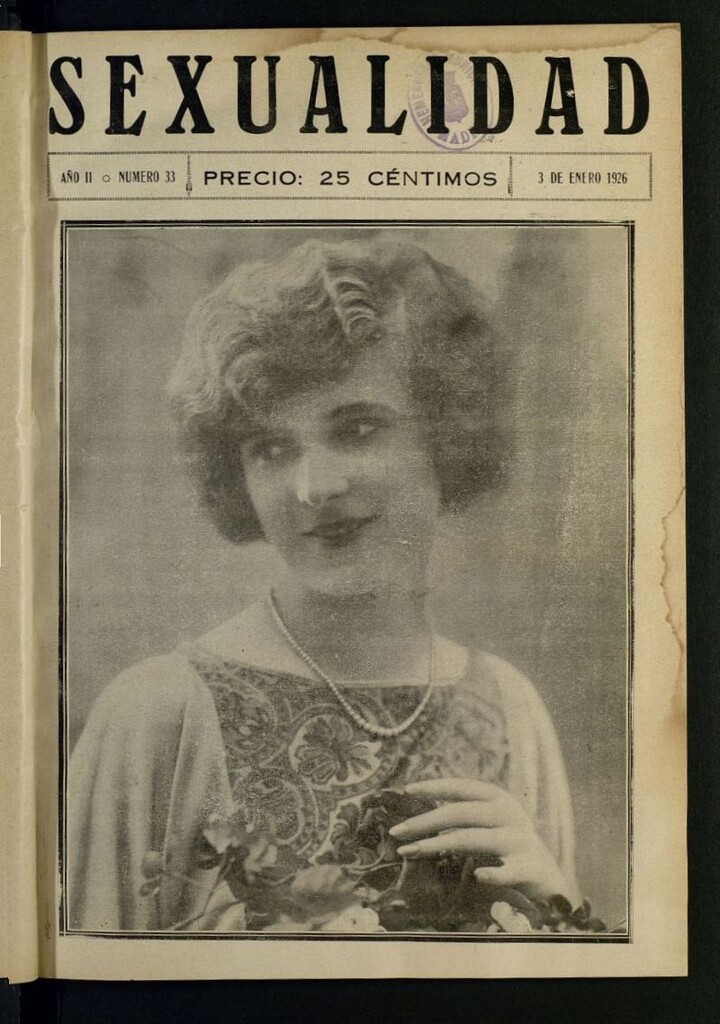 Miniatura de Sexualidad: Revista Ilustrada de Divulgación de Psicopatología Sexual