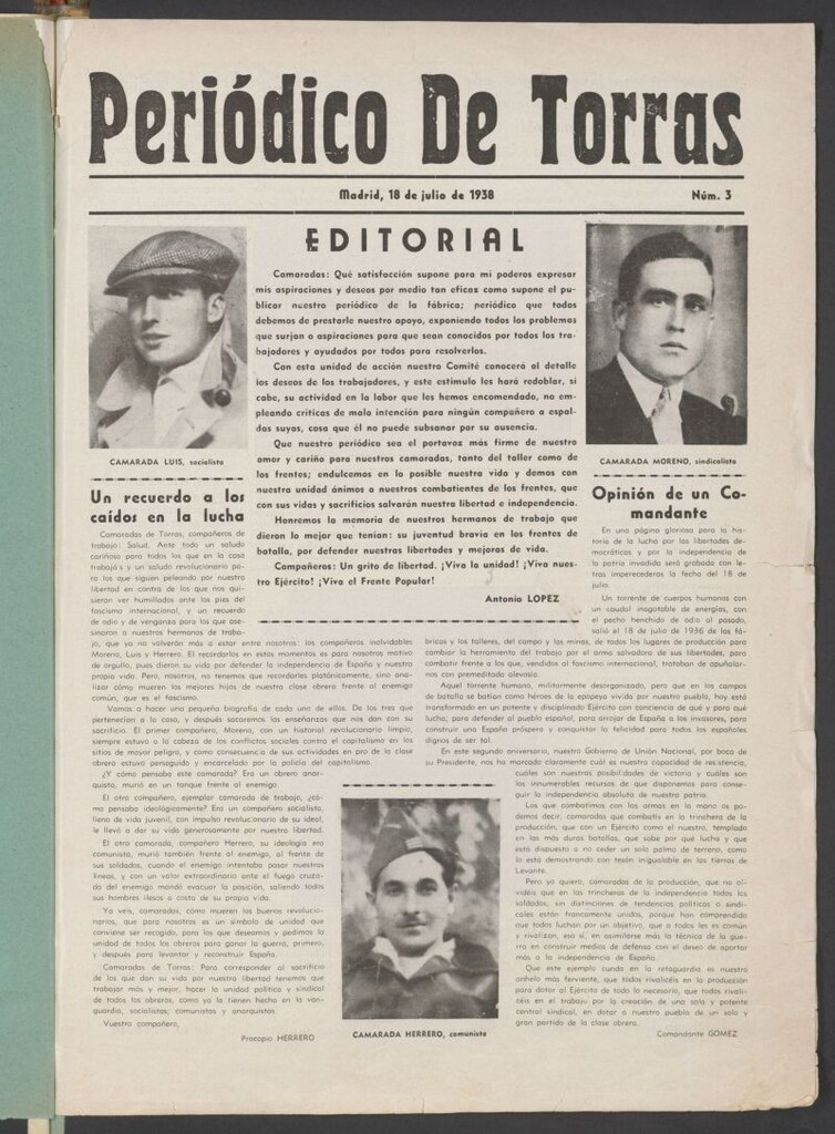 Miniatura de Periódico de Torras