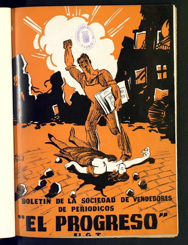 Miniatura de Boletín de la Sociedad de Vendedores de Periódicos El Progreso