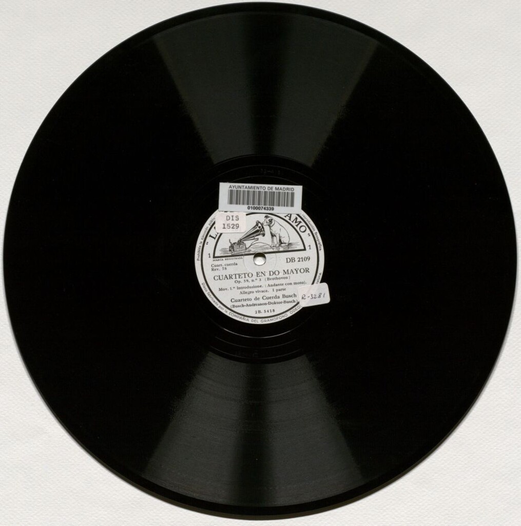 Miniatura de Cuarteto en do mayor, Op. 59, n.º 3