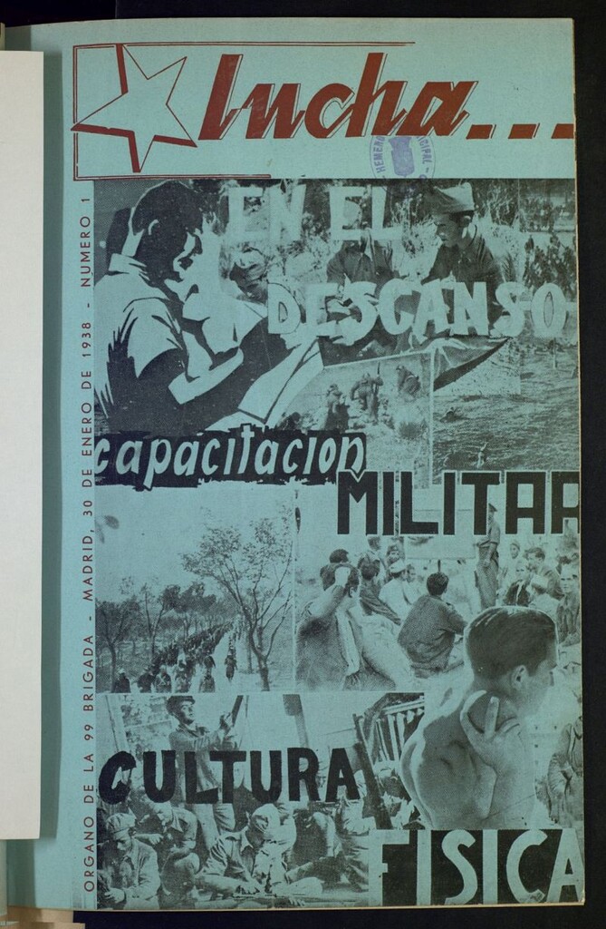 Miniatura de Lucha-- : órgano de la 99 Brigada