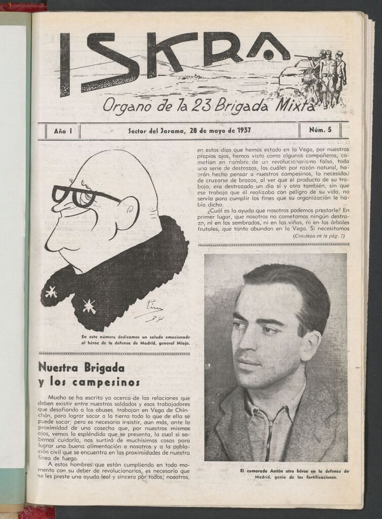 Miniatura de Iskra : órgano de la 23 Brigada Mixta