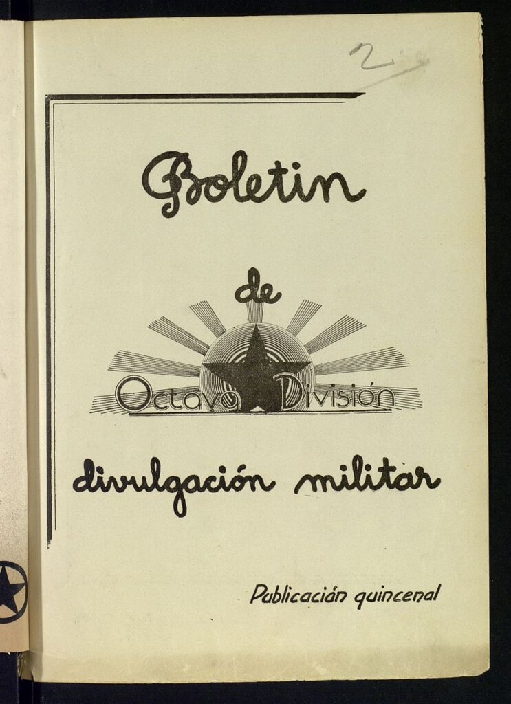 Miniatura de Boletín de Divulgación Militar