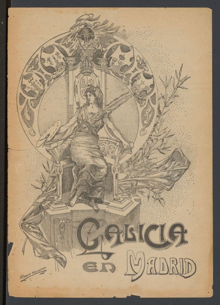 Miniatura de Galicia en Madrid: revista decenal ilustrada