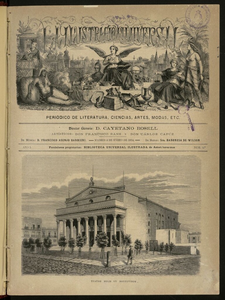 Miniatura de La Ilustración Universal (Madrid. 1874)
