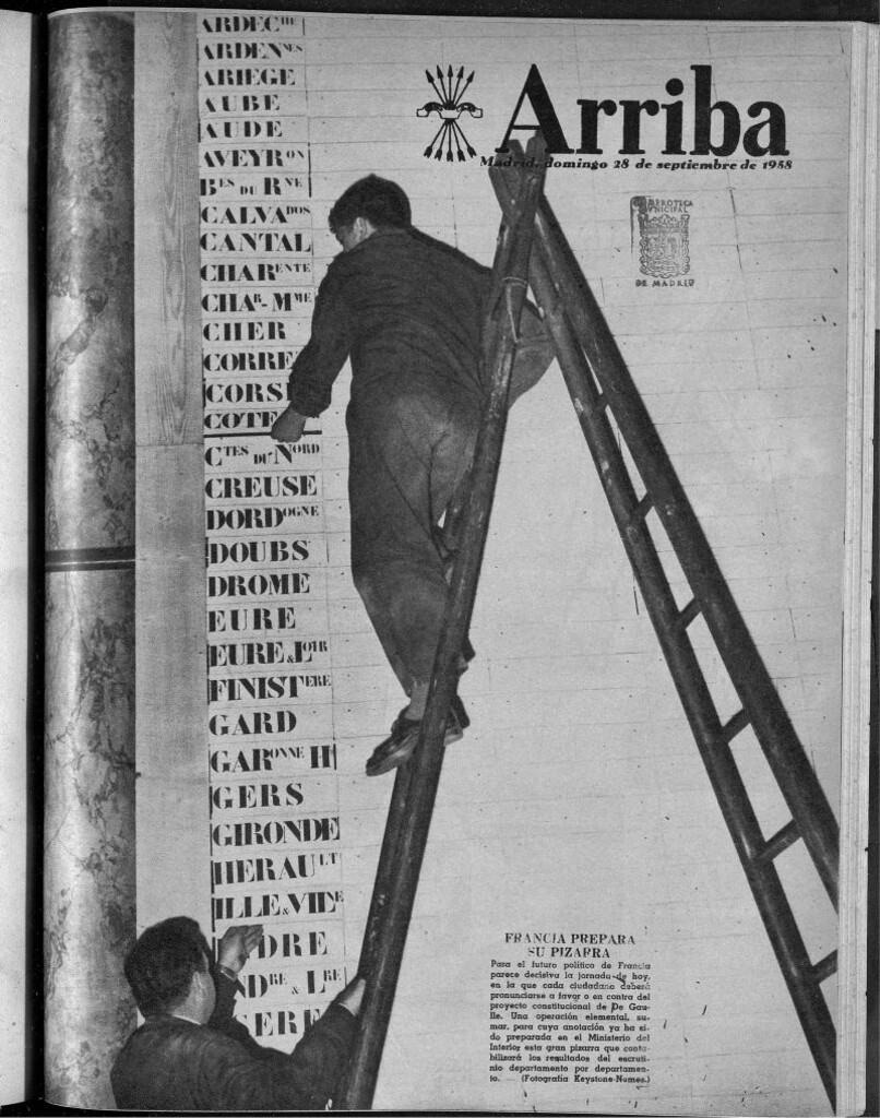 Miniatura de Arriba del 28 de septiembre de 1958