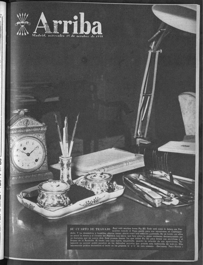 Miniatura de Arriba del 15 de octubre de 1958