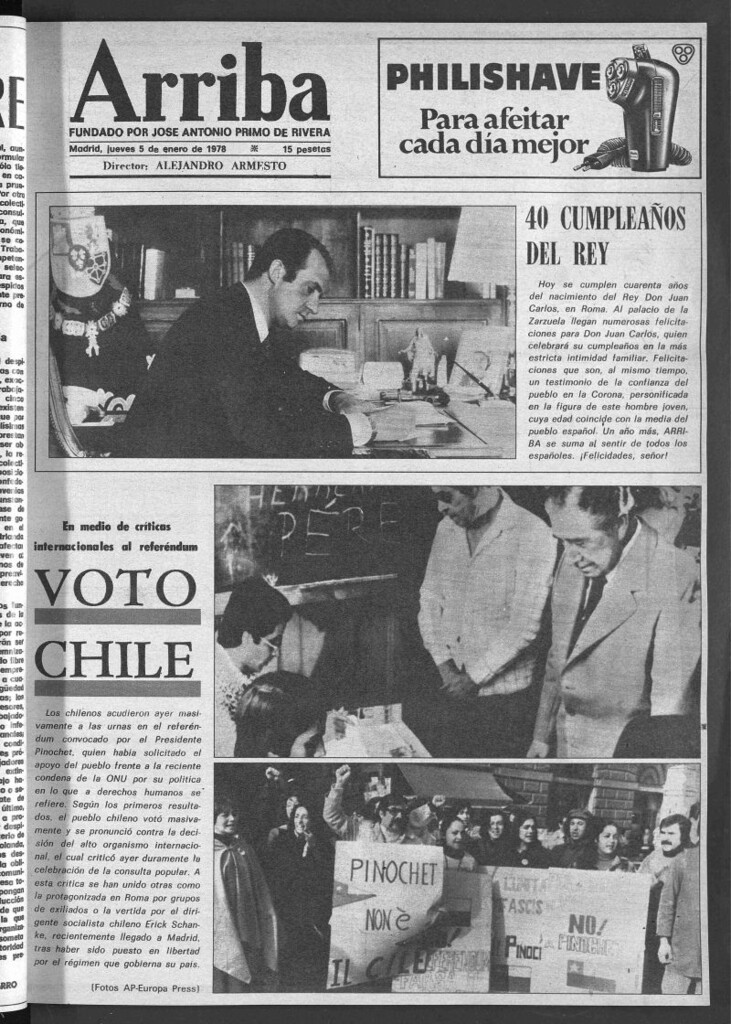 Miniatura de Arriba del 5 de enero de 1978