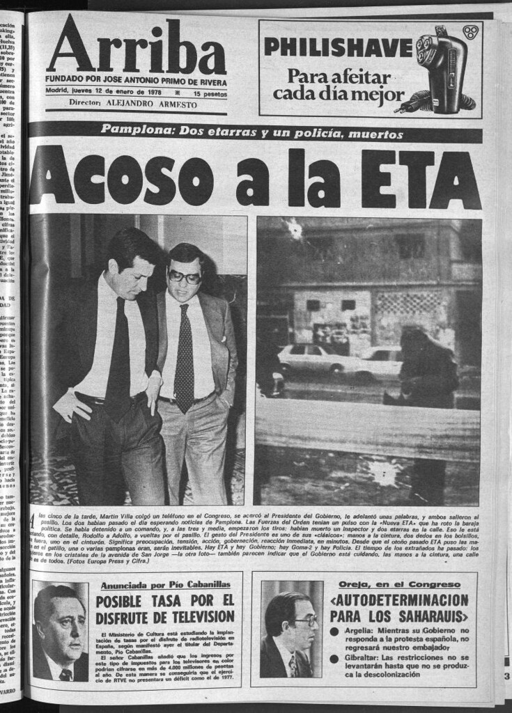 Miniatura de Arriba del 12 de enero de 1978