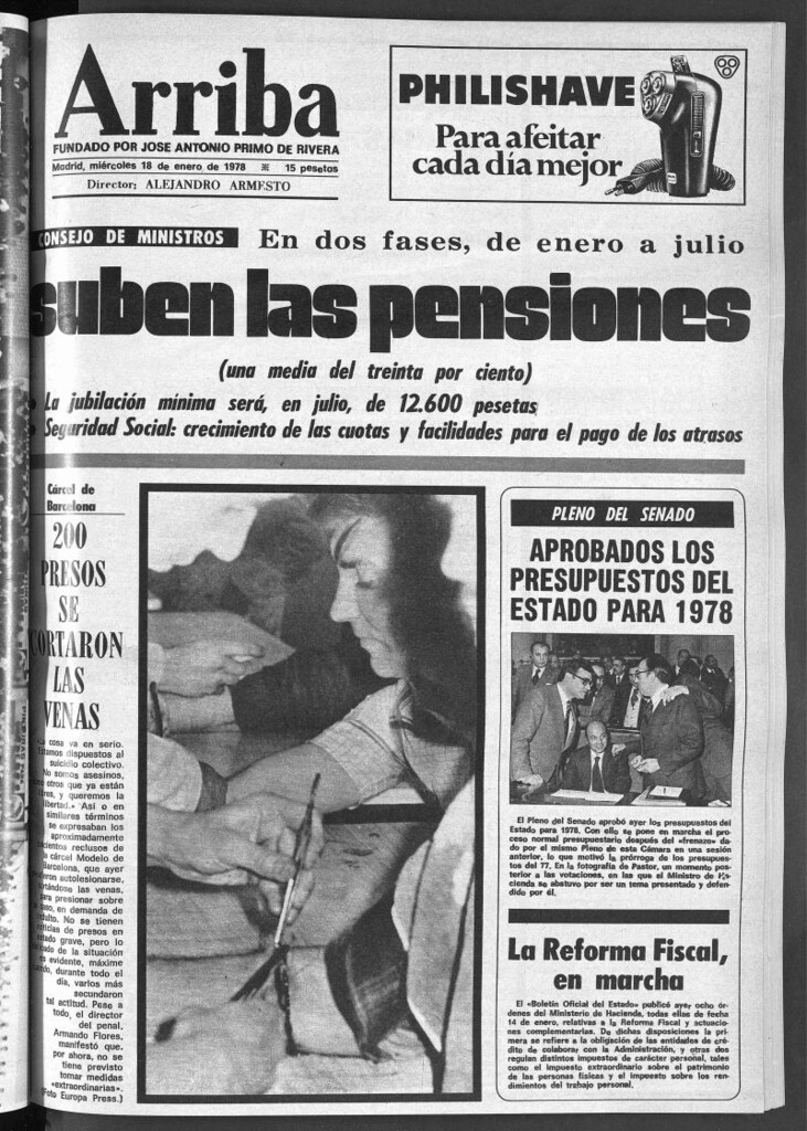 Miniatura de Arriba del 18 de enero de 1978