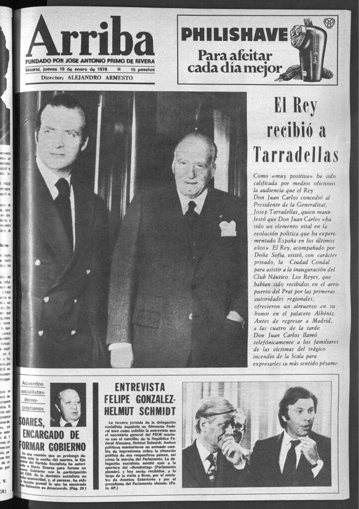 Miniatura de Arriba del 19 de enero de 1978