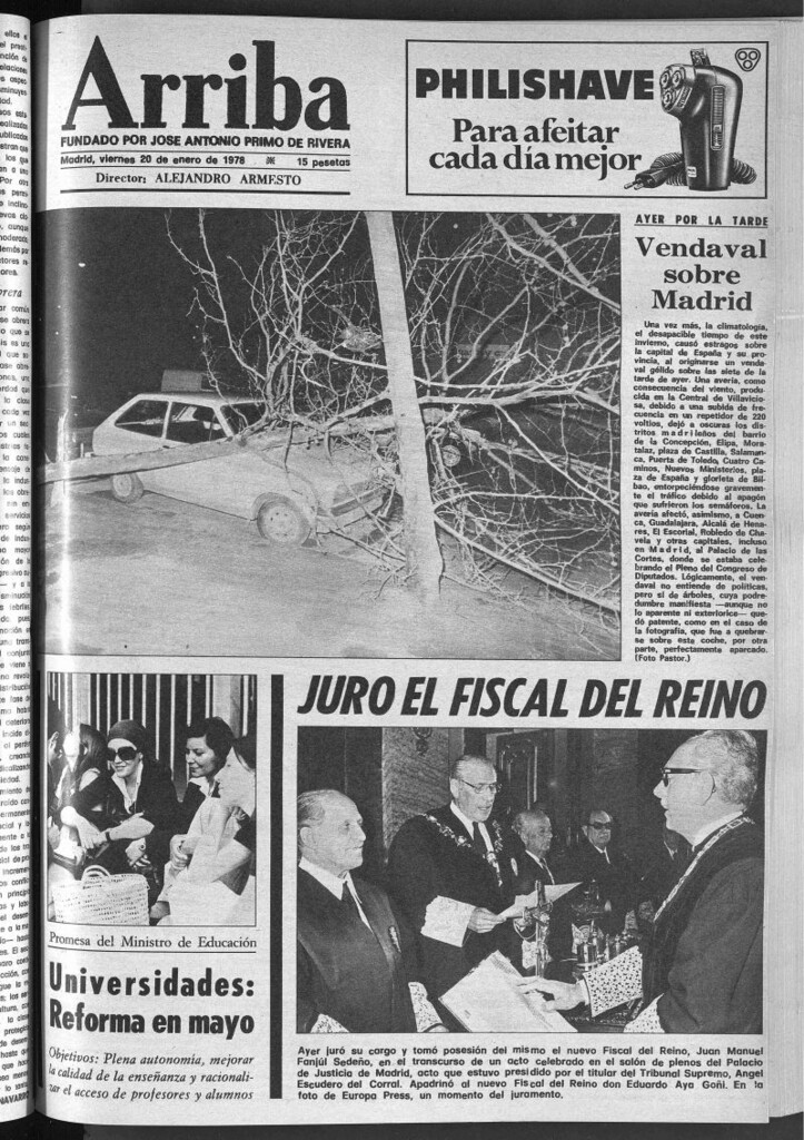 Miniatura de Arriba del 20 de enero de 1978